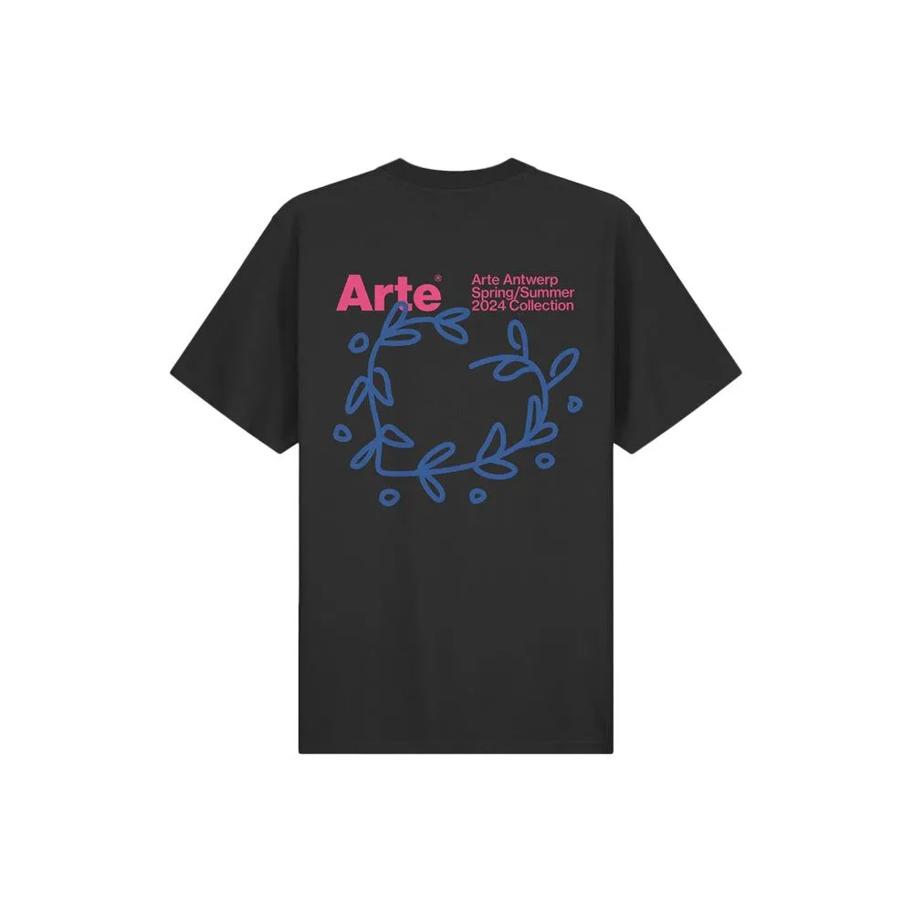 Teo Back Heart T-shirt (black)