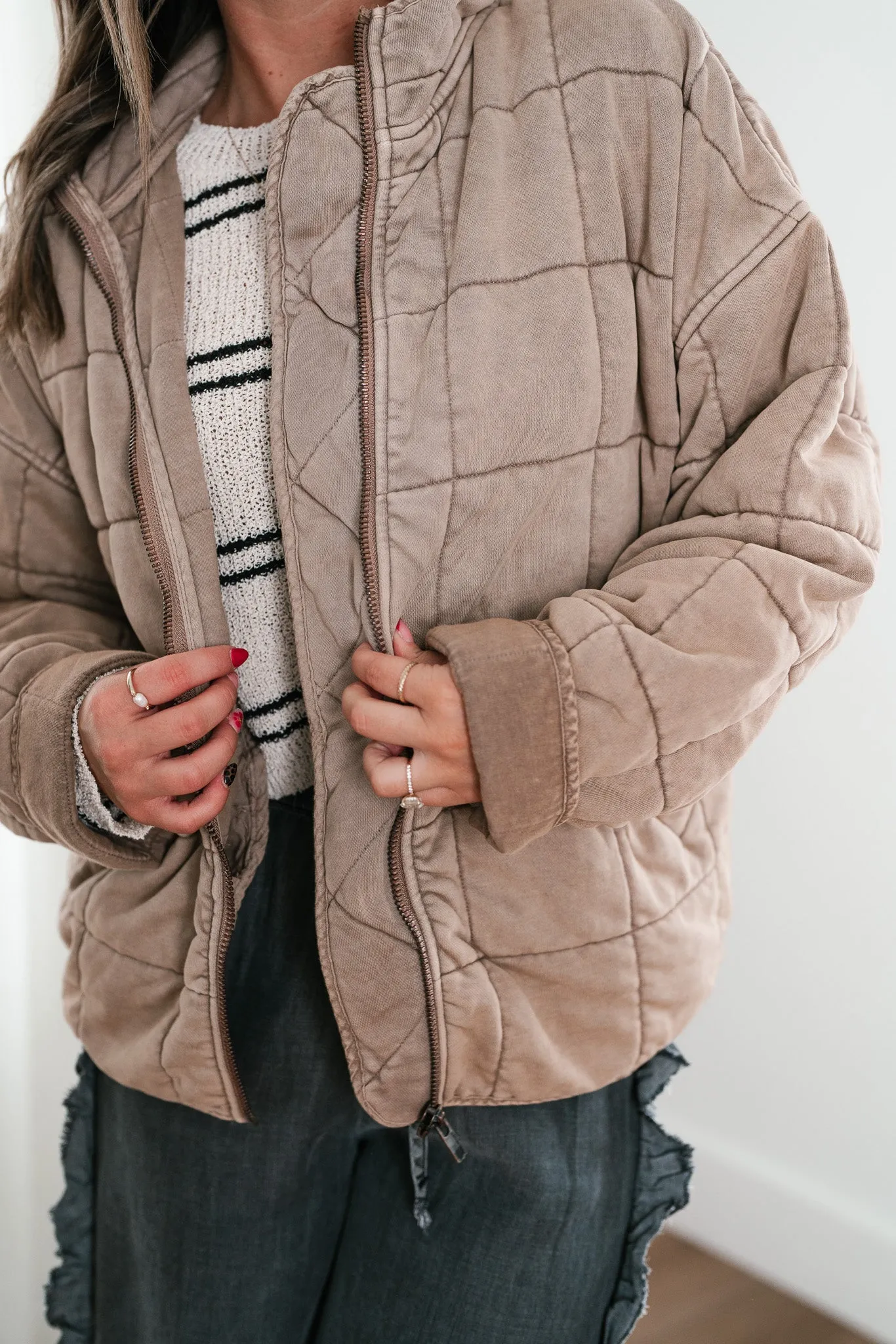 Timeless Texture Quilted Jacket