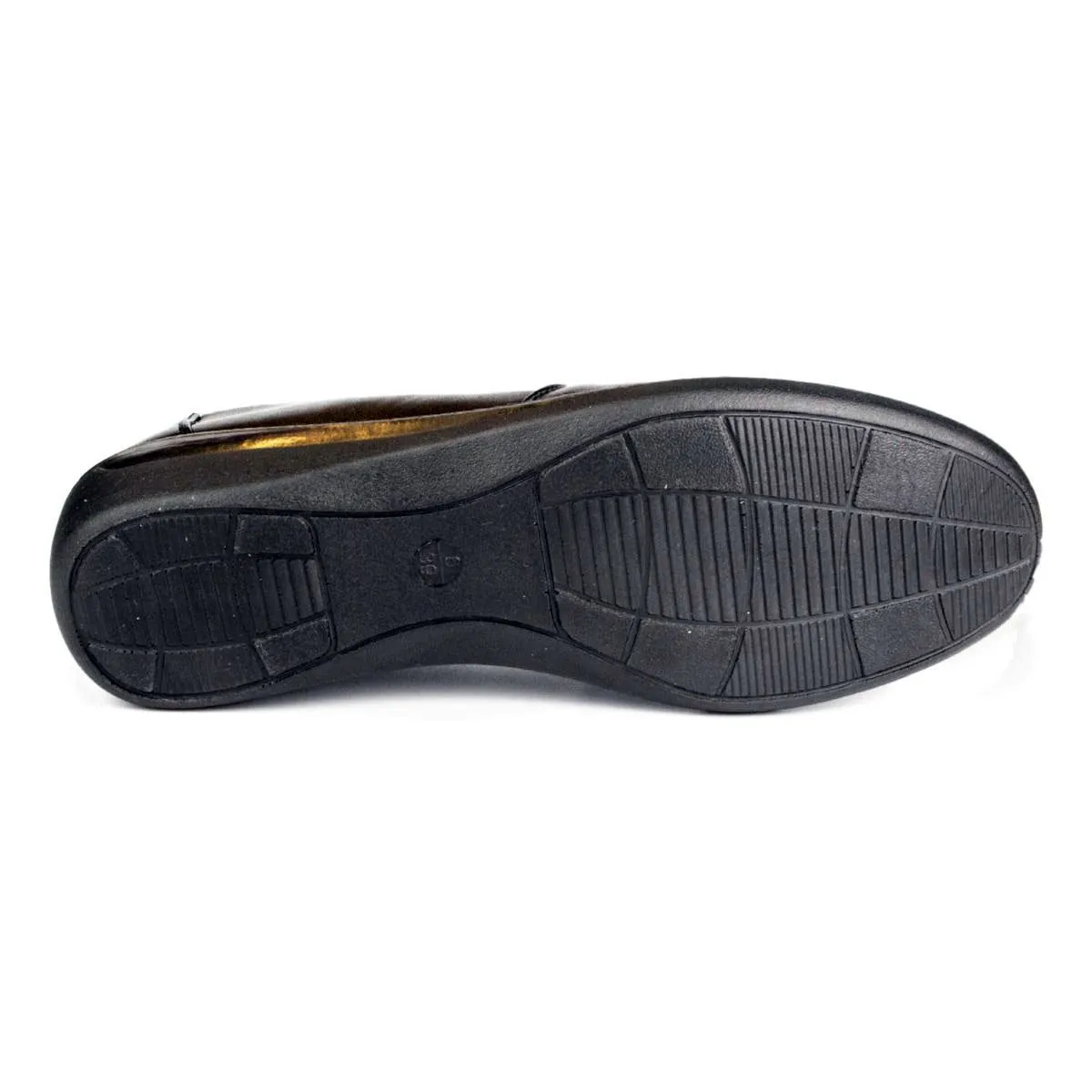 Womens Cushion Walk Black Slip On Shoe